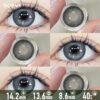 Volcanic Ash Grey Contact Lenses