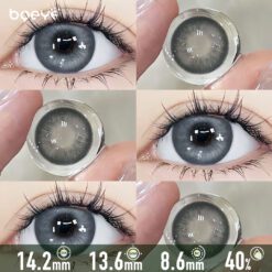Volcanic Ash Grey Contact Lenses