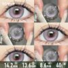 Waterfall Starry Purple Contact Lenses