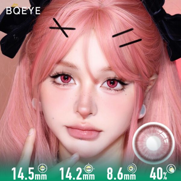Magic Fairy Pearl Pink Contact Lenses
