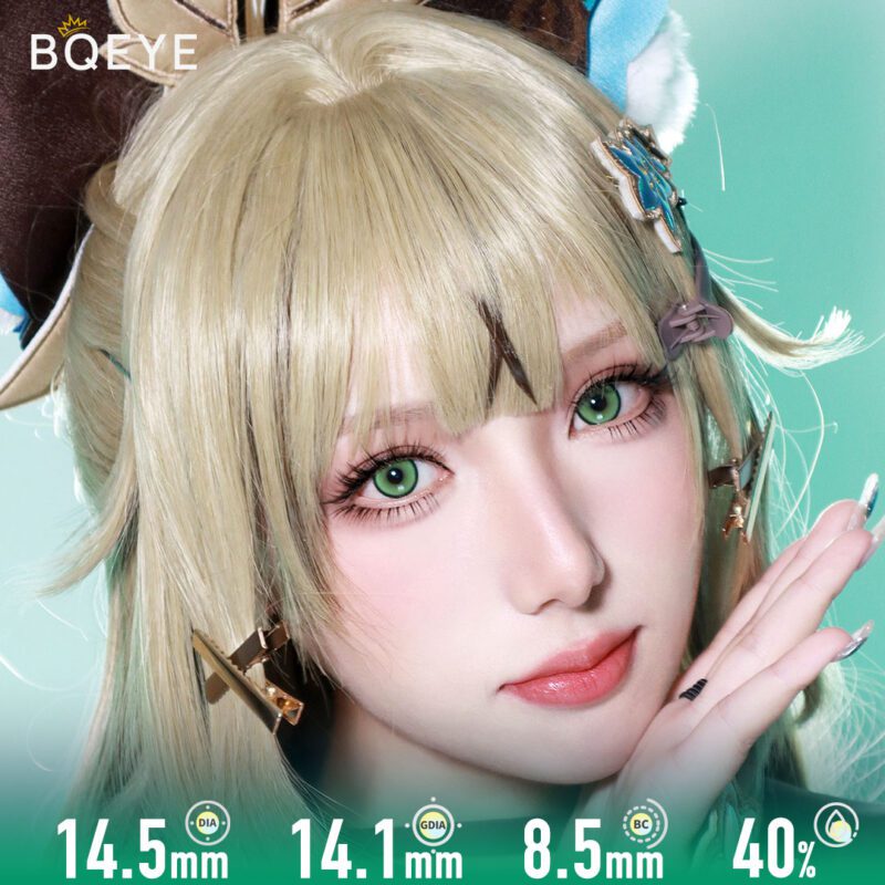 Mermaid Deep Green Contact Lenses (10 Pcs) - Image 2