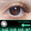 Natural Light Grape Contact Lenses