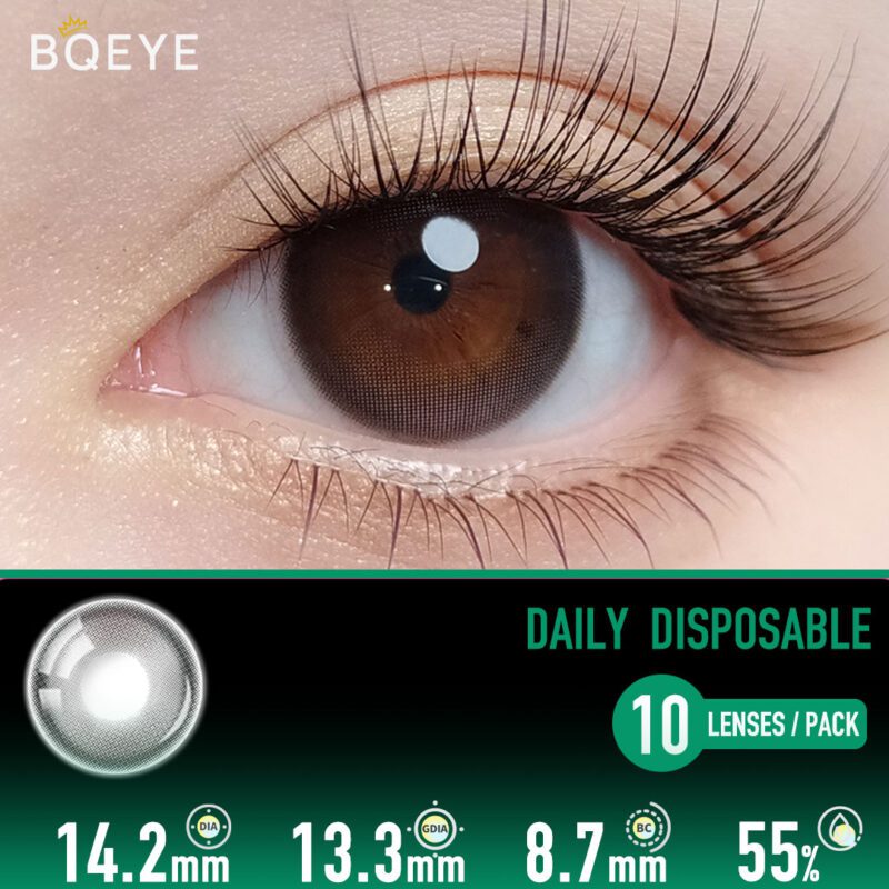 Princess roze-grijze contactlenzen