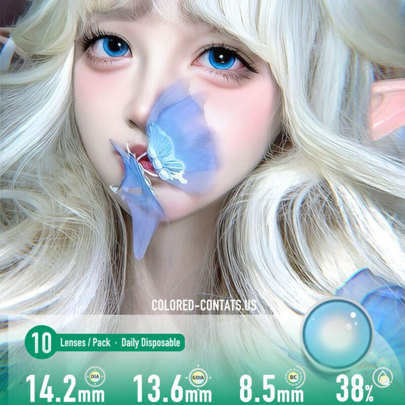 Lenti a contatto Mystic Iris Blue