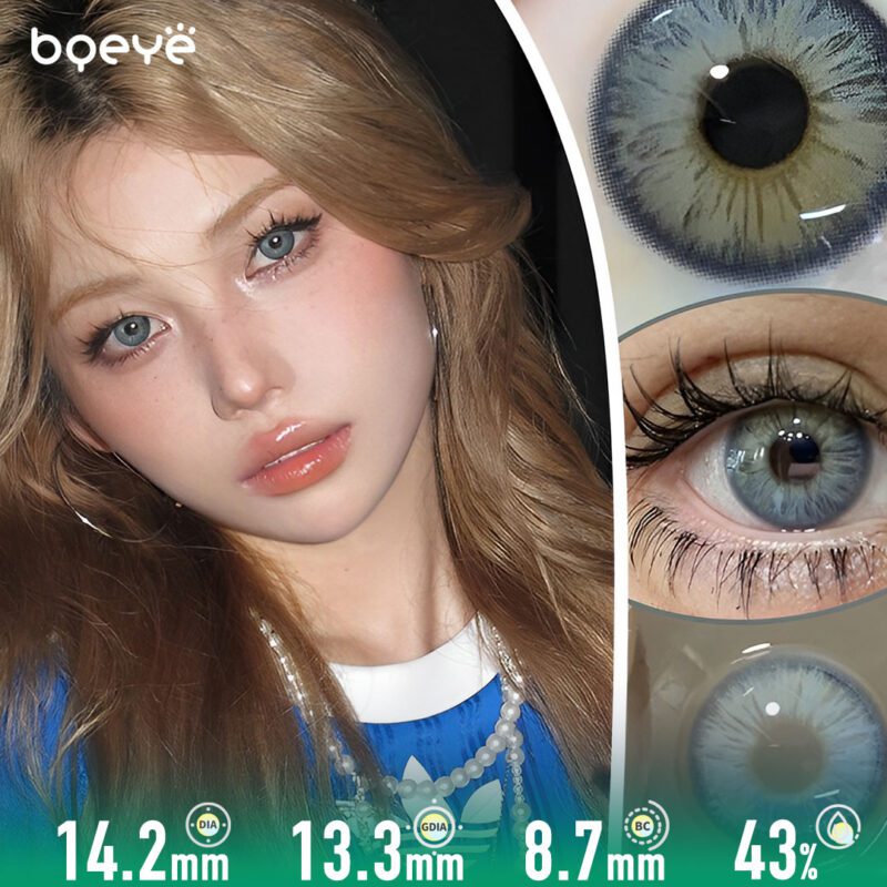 American Fascinating Blue Contact Lenses (10 Pcs)
