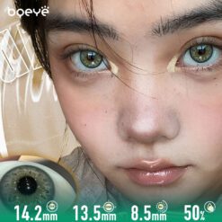 Forest Herb Light Brown Contact Lenses (10 Pcs)