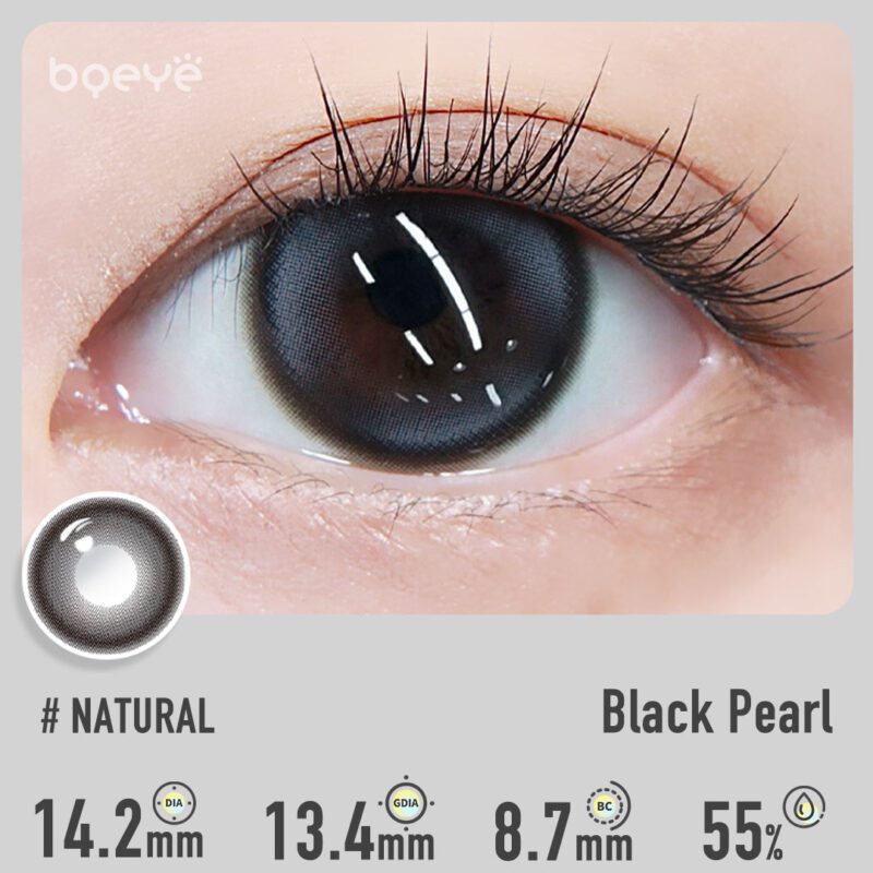 Colored Contacts - Black Pearl Contact Lenses